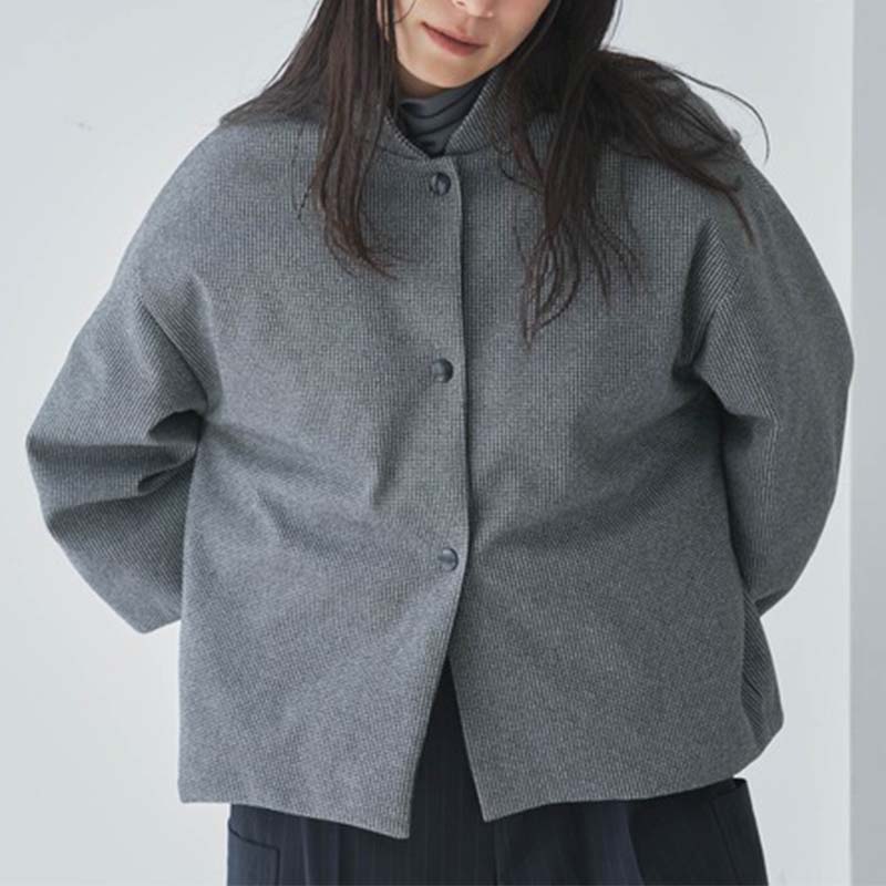 Audrey and John Wad  ダウンリバーシブルブルゾン /BKC190